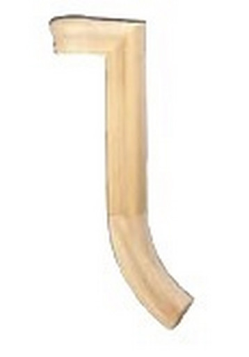 W.M. Coffman - Traditional Gooseneck - 2 Riser with Cap - Hard Maple ...