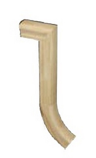 W.M. Coffman - Classic Gooseneck - 2 Riser No Cap - Red Oak - 801478