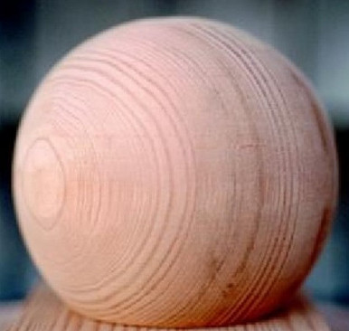 Nantucket Post Cap Nantucket Ball Finials for Wood Posts