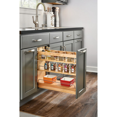 Wooden Spice Rack Inserts for the 448 Base Cabinet Pullout