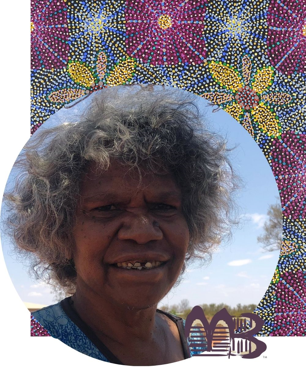 Lily Lion Kngwarreye