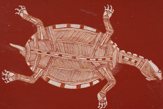 Animals in Aboriginal Art - The Turtle