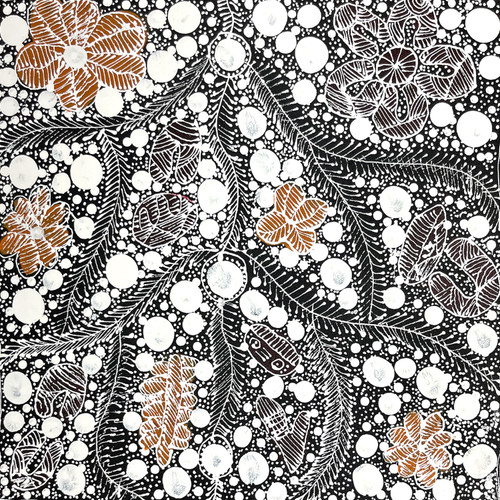 Rosemary Bird作 アボリジニアート Rosemary Bird Mpetyane - Aboriginal Artist