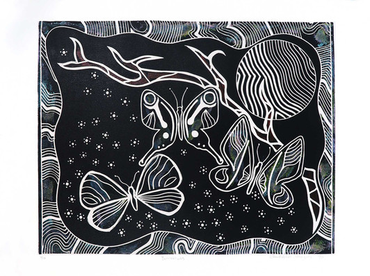 Aboriginal Art Print by Christopher Frazer - MBP1550