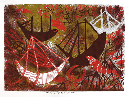 Aboriginal Art Print by Jenuarrie - MBP1559