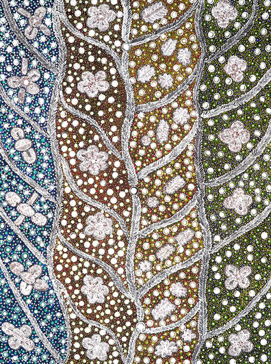 Rosemary Bird作 アボリジニアート Rosemary Bird Mpetyane - Aboriginal Artist