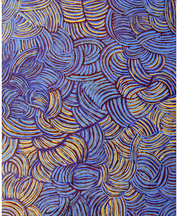 Aboriginal Artwork Painting MB008896 by Gloria Tamerre Petyarre