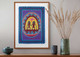 Aboriginal art print by artist Sally Morgan - MBP1539