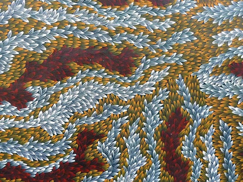 The Story Behind Medicine Bush Leaves Paintings The Story Behind Medicine Bush Leaves Paintings
