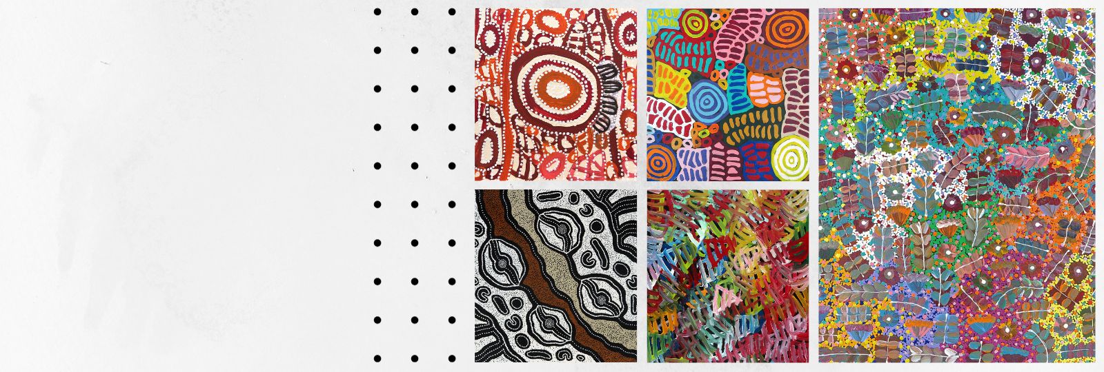 Aboriginal Art Inspired Tree of Life a digital dot art painting