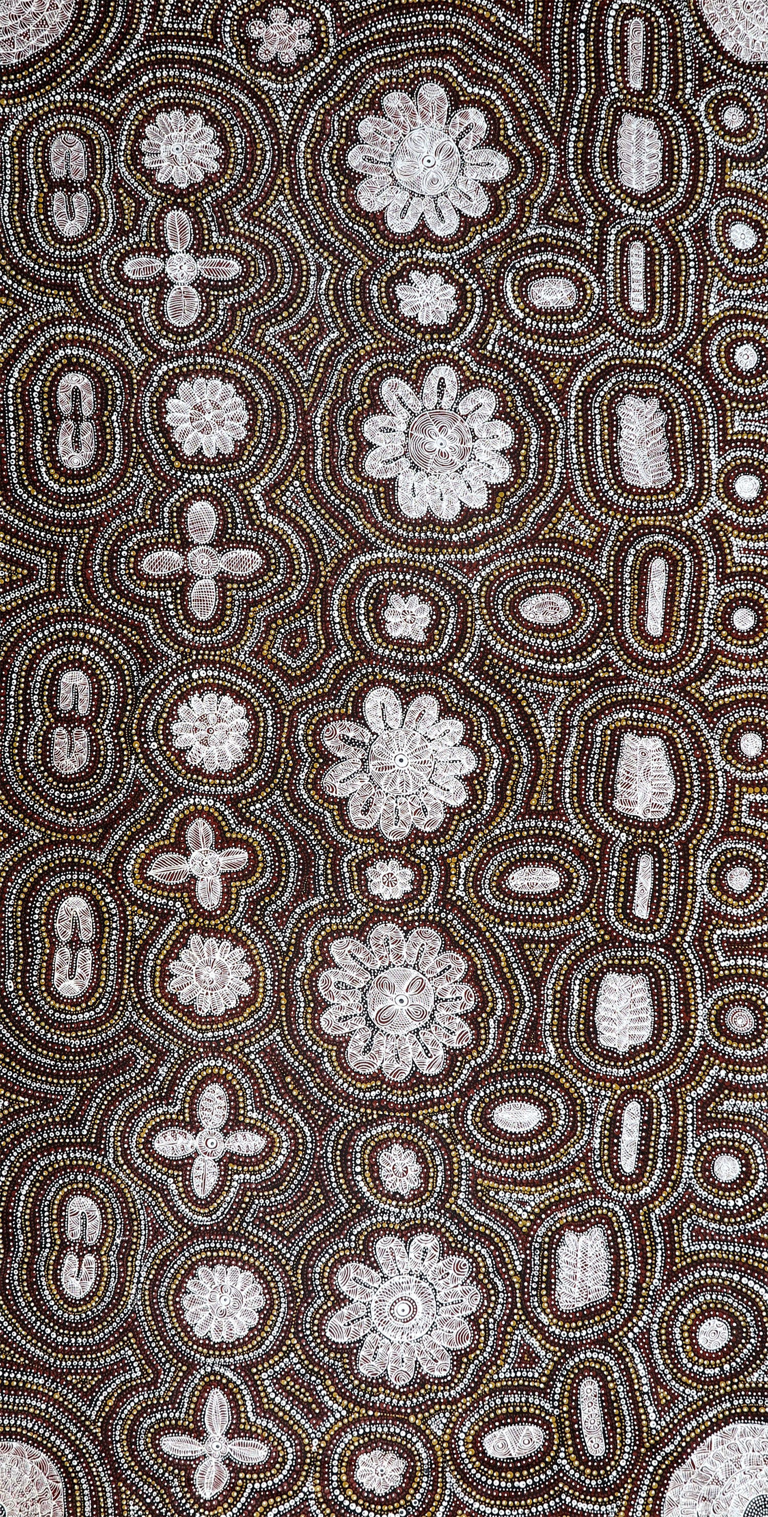 Aboriginal Artwork Painting MB060434 by Rosemary Bird Mpetyane