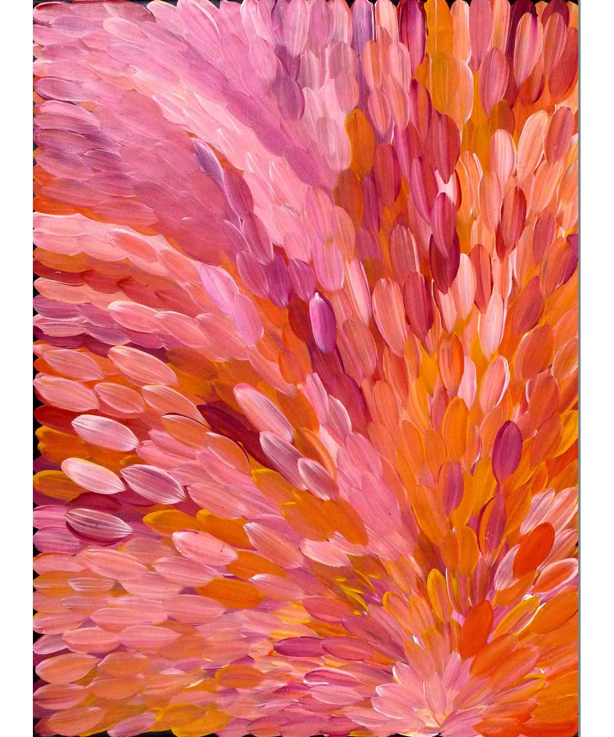 Aboriginal Artwork Painting MB050691 by Gloria Tamerre Petyarre