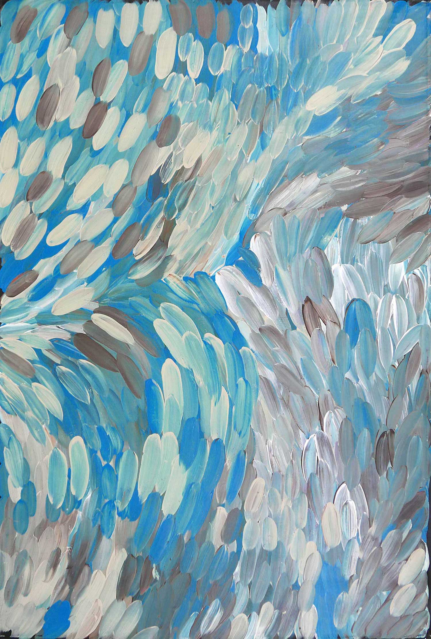 Aboriginal Artwork Painting MB053327 by Gloria Tamerre Petyarre