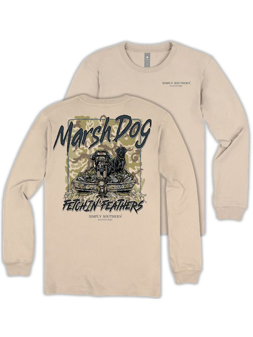 YTH-MN-LS-DOGDUCKBOAT-LINEN