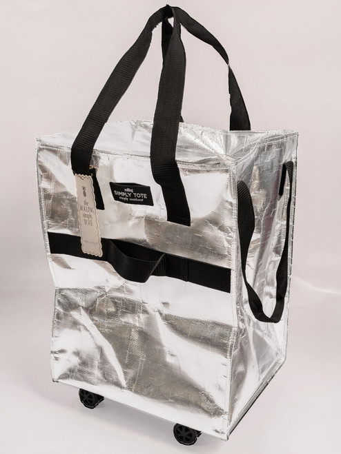 0225-BAG-ROLLTOTE-SILVER 0225-BAG-ROLLTOTE-SILVER