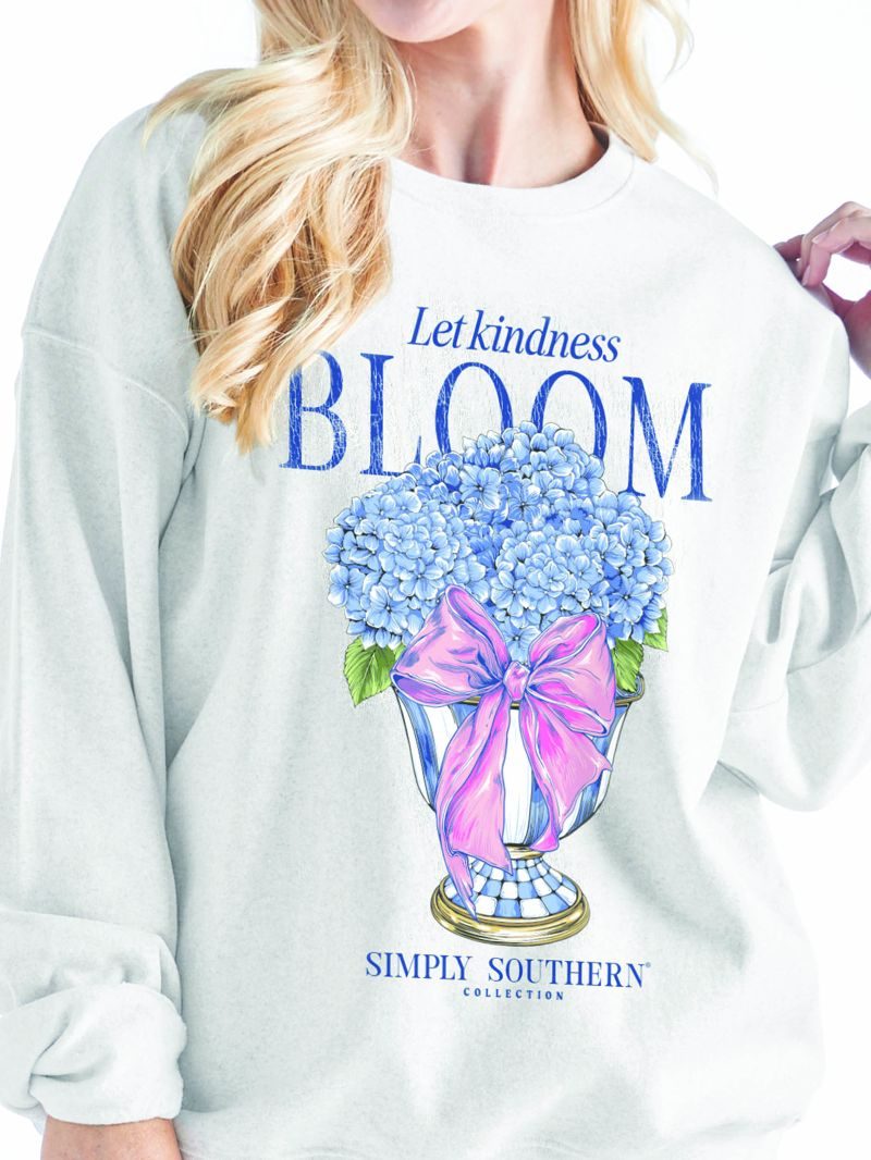 YTH-CREW-BLOOM-WHITE YTH-CREW-BLOOM-WHITE