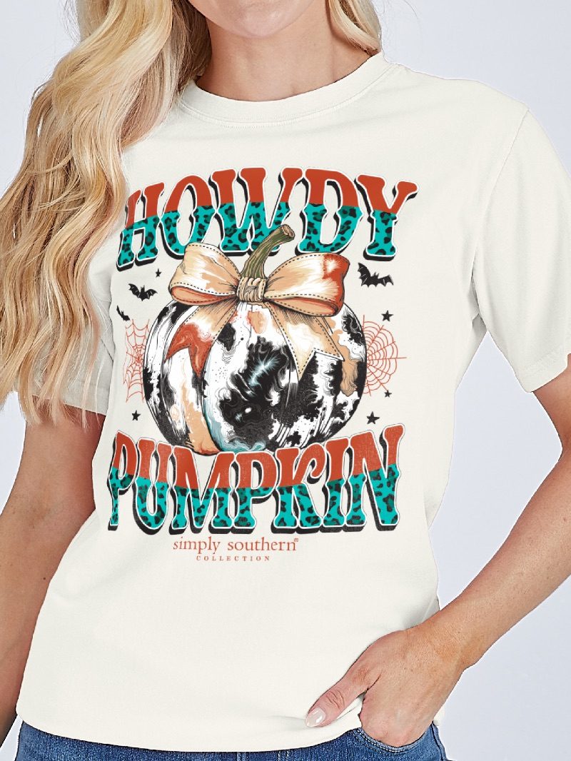 YTH-SS-HOWDYPMPKN-LINEN YTH-SS-HOWDYPMPKN-LINEN