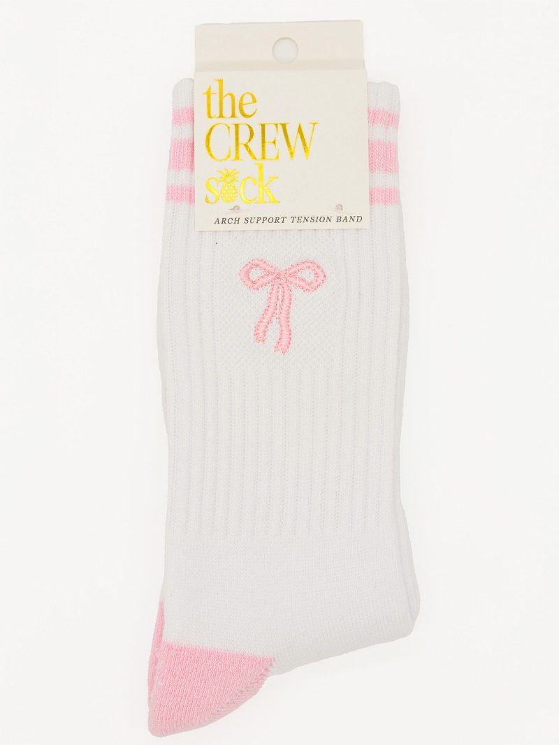 0225-SOCK-CRW-EMB-BIGBOW 0225-SOCK-CRW-EMB-BIGBOW