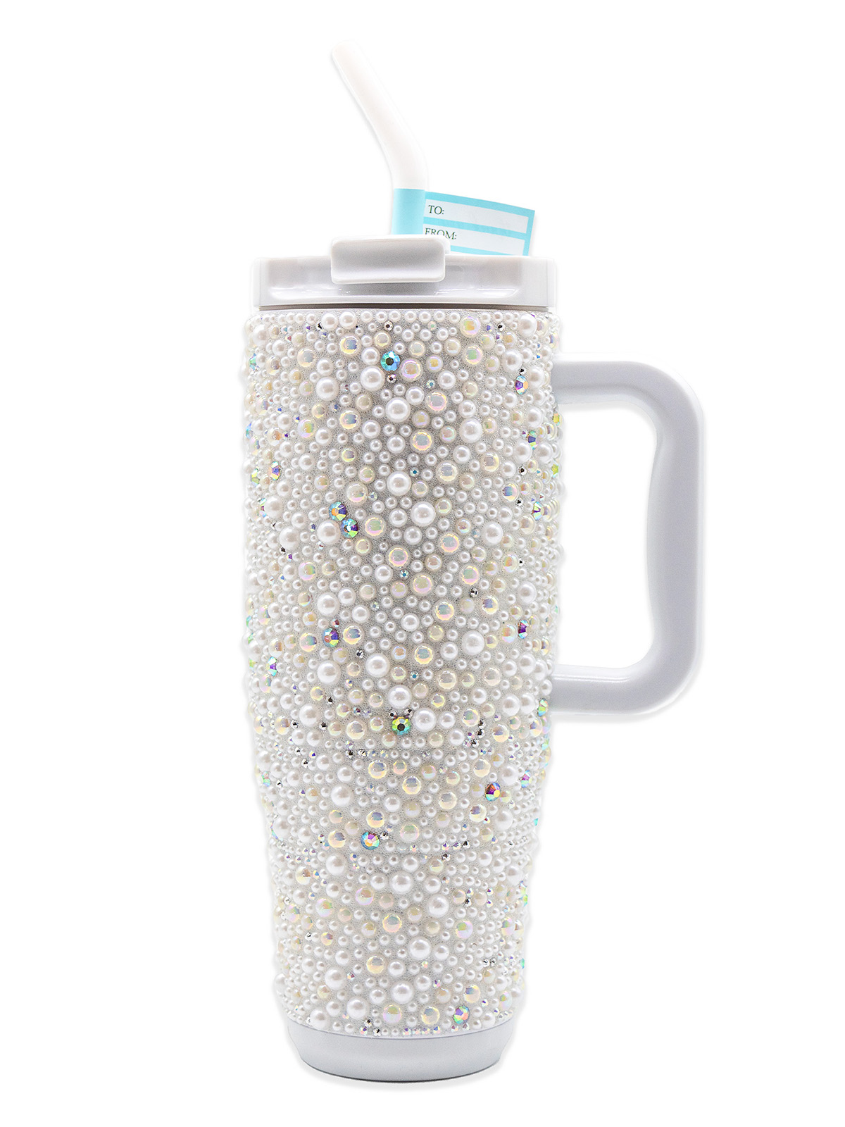 0225-TUMBLER40-RHNPRL-WHT 0225-TUMBLER40-RHNPRL-WHT