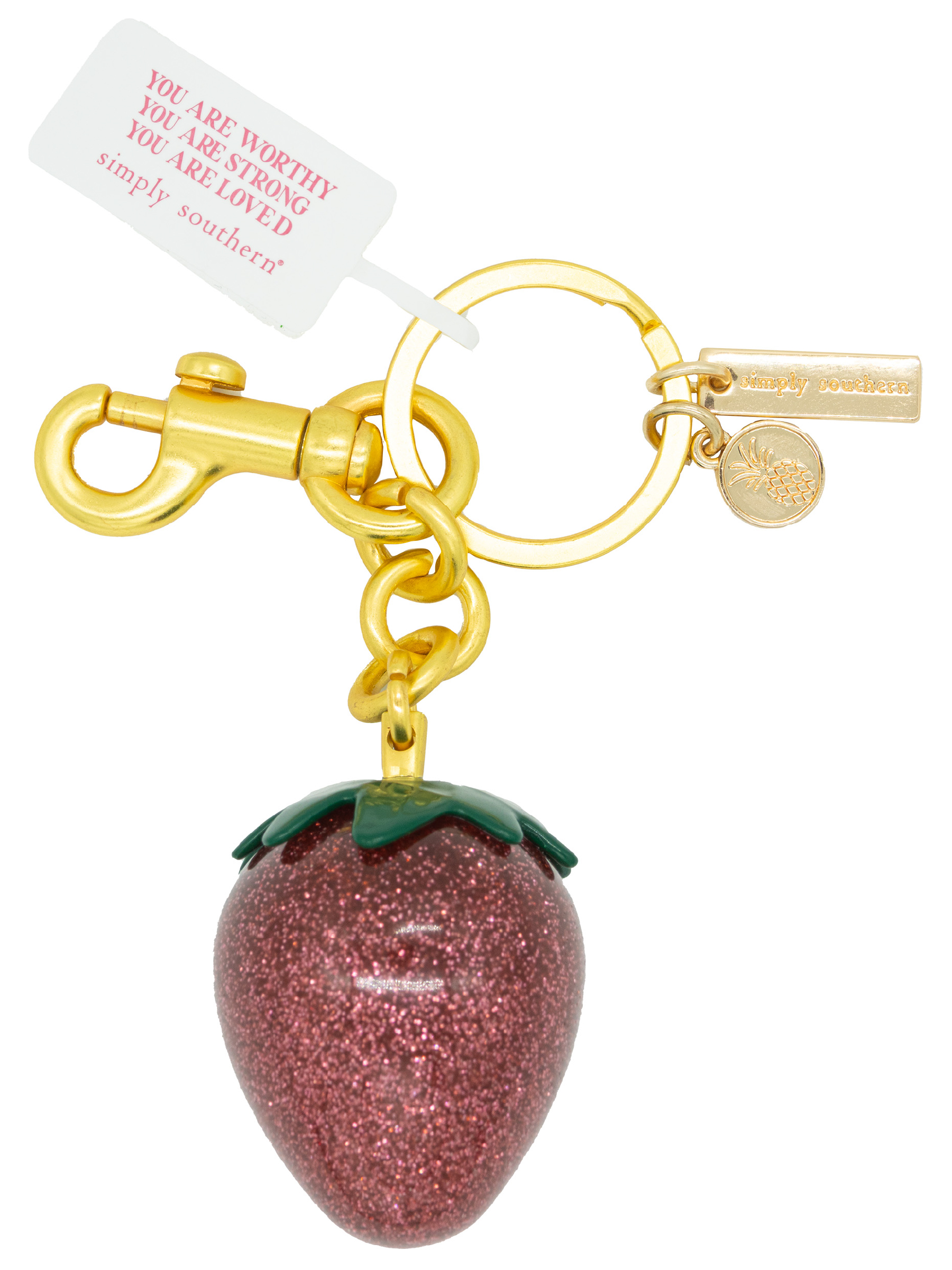 0225-BAG-CHARM-CUTE-STRWBRRY 0225-BAG-CHARM-CUTE-STRWBRRY