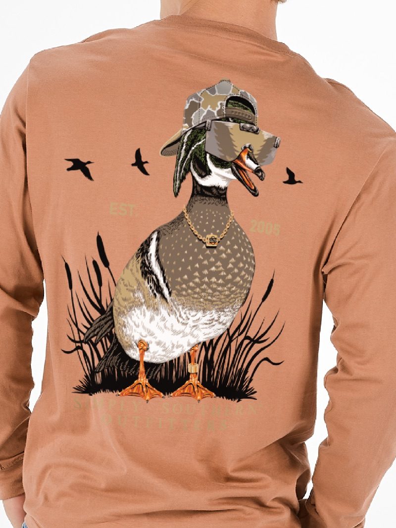 YTH-MN-LS-COOLDUCK-CHSTNT YTH-MN-LS-COOLDUCK-CHSTNT