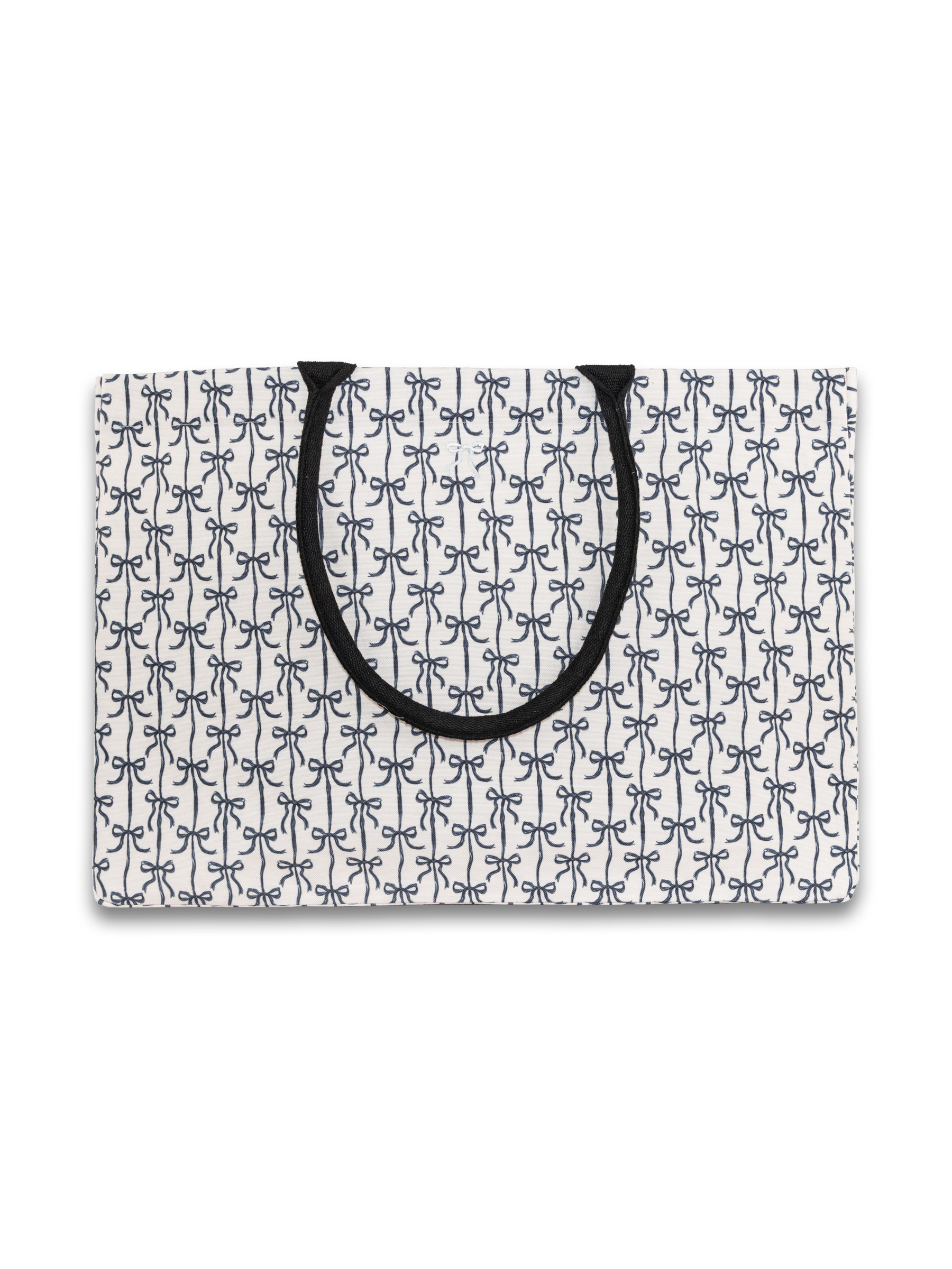0126-BAG-TOTE-SEA-BLKBOW