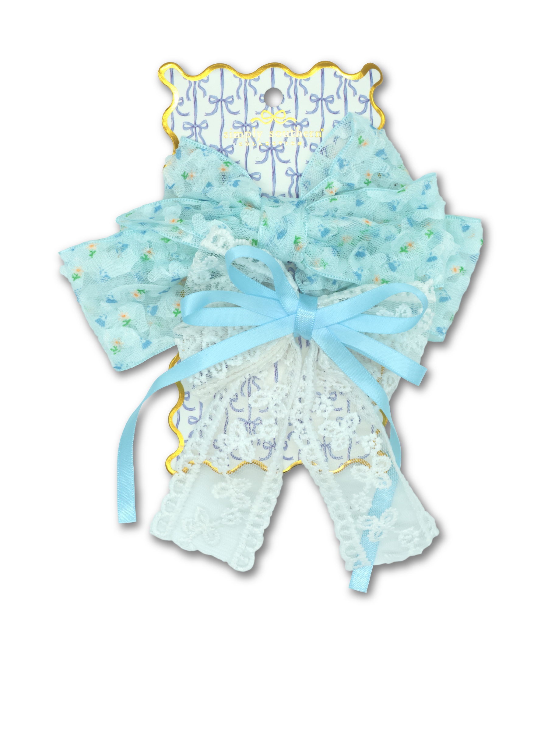 0126-HAIR-BOW-BLUE
