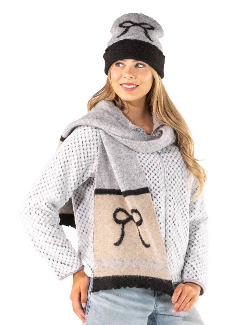 0226-BEANIE-BOW-BLK