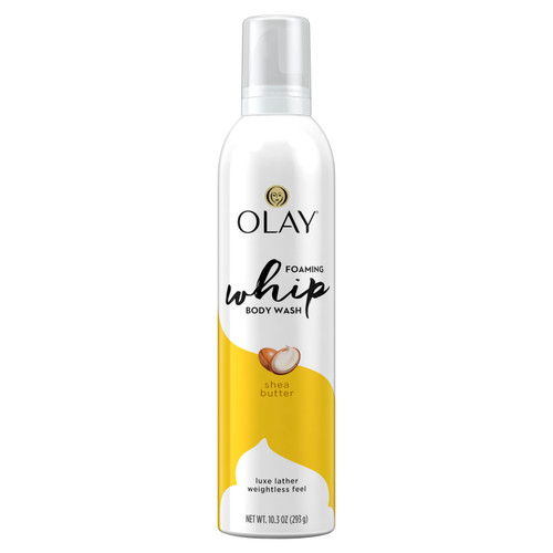 Olay Shea Butter Scent Foaming Whip Body Wash for Women, 10.3 oz