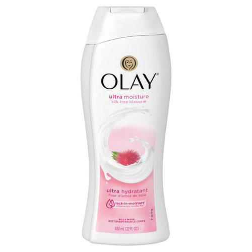 Olay Ultra Moisture Silk Tree Blossom Body Wash, 22 oz