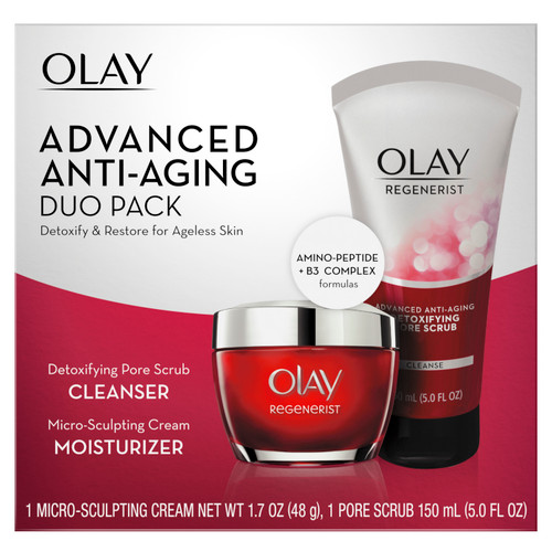 Regenerist Advanced Anti-Aging Cleanser and Moisturizer Duo Pack