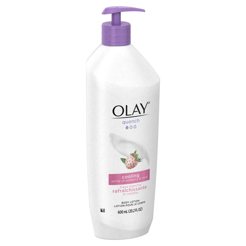 Quench | Body Lotion | Cooling White Strawberry & Mint, 20.2 fl oz
