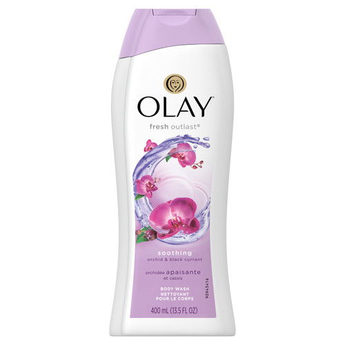 Fresh Outlast | Body Wash | Soothing Orchid & Black Currant, 13.5 oz