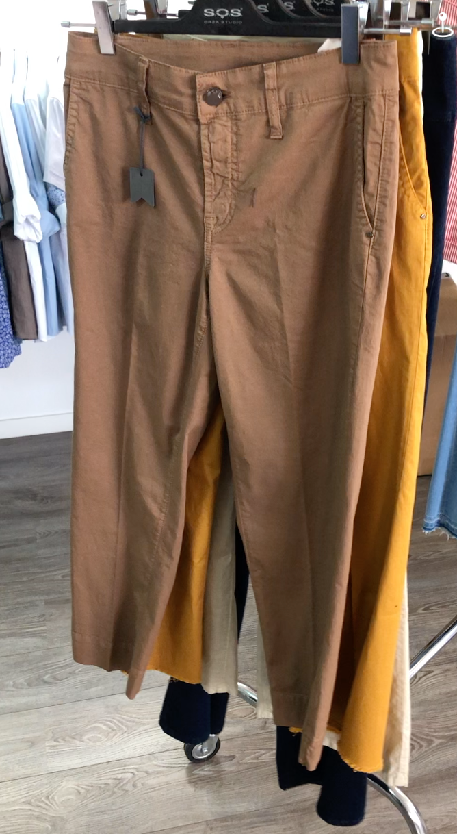 Jean corte chino gabardina color camel dune SOS 22E-4718-P1548 - Original