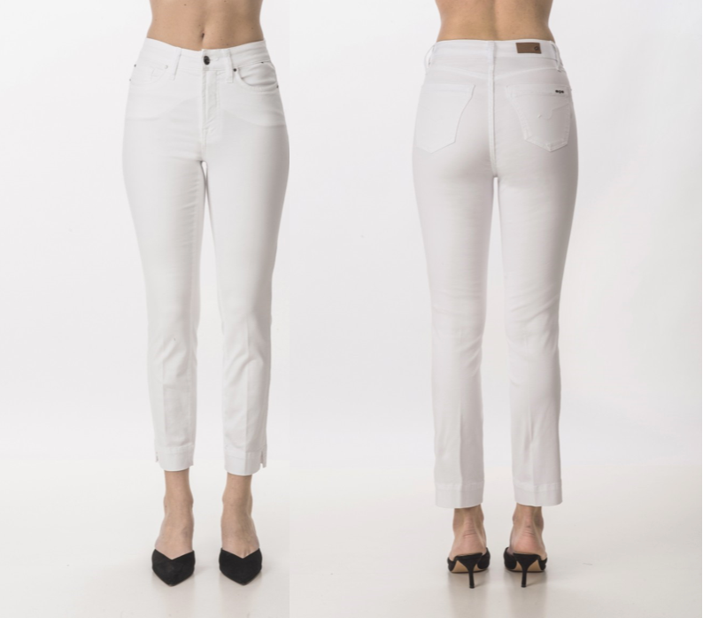 Jean corte chino tobillero gabardina blanco SOS 22E-4698-P1107 - Original