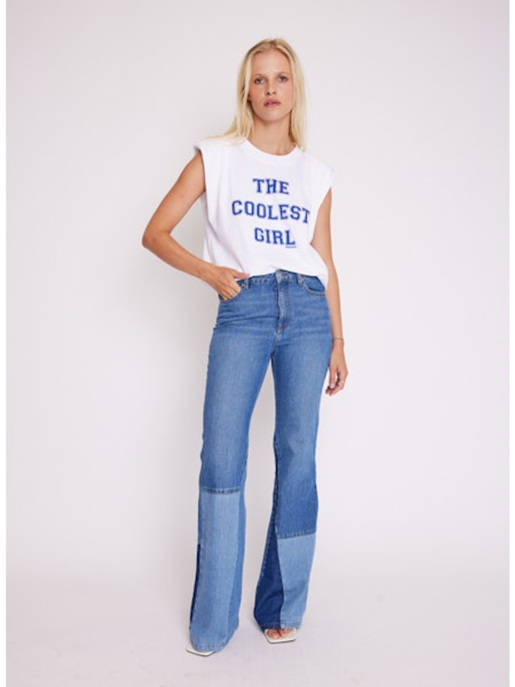 TSHIRT COL RD ARTWORK modelo ELIO de la marca Berenice color WHITE