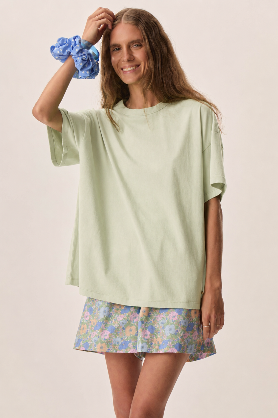 Tee-shirt modelo JEREMI de la marca Des Petits Hauts color ANIS