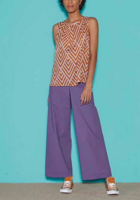 Pantalon BOJAN marca NIU color grape