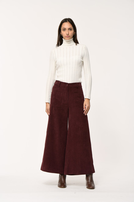 PANTALON modelo FK-PA-ELGA-V de la marca La Fee Marabutee color MYRTHE