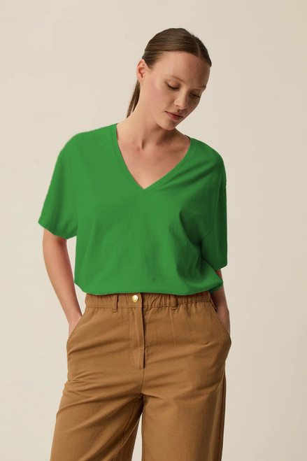 Tee-shirt modelo ZAE-K de la marca Des Petits Hauts color KALE