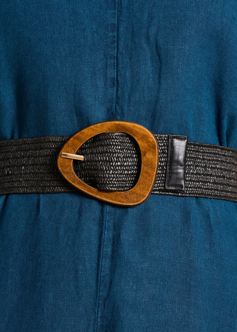 CEINTURE modelo FL-AC-FERMER de la marca La Fee Marabutee color NOIR