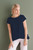 T-Shirt M/C Donna modelo 36VU-2777-1508 de la marca European Culture color Blue Navy