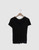 CAMISETA modelo BY10235 de la marca IKKS WOMEN color BLACK