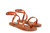 Sandalia modelo MILBA de la marca 220v color NARANJA