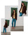 TROUSERS POPELIN FLOOR 26E-FE26-P08-946