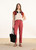 PANTALON modelo FJ-PA-DAMILO-L de la marca La Fee Marabutee color LIPSTICK