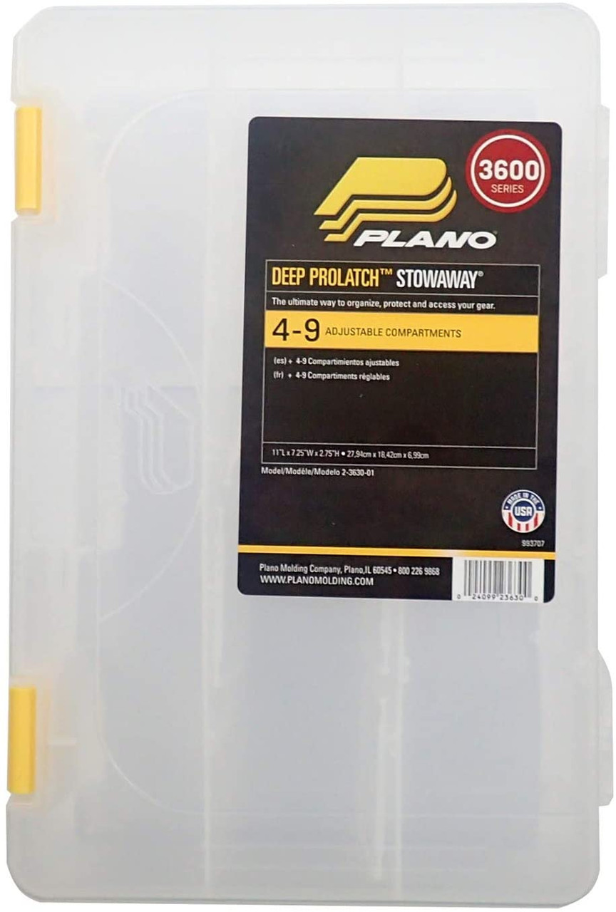 PLANO Prolatch Stowaway Storage Utility Box 3600 5-20 Organizer
