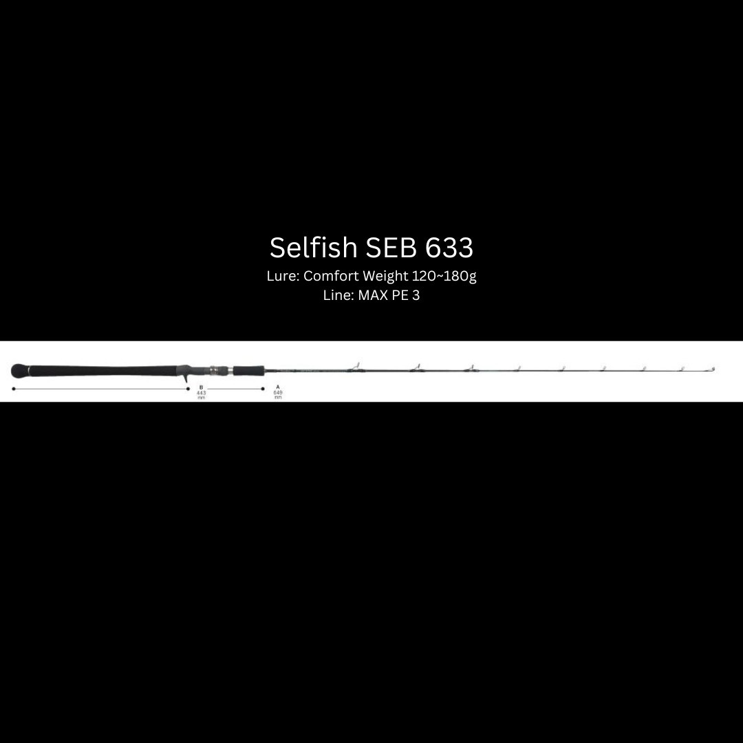 Ripple Fisher Selfish Jigging Rod