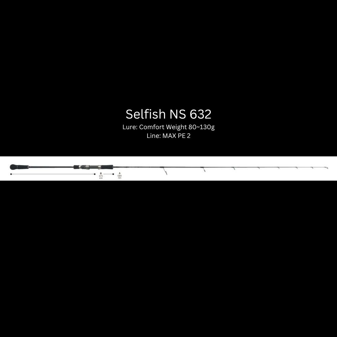 Ripple Fisher Selfish Jigging Rod