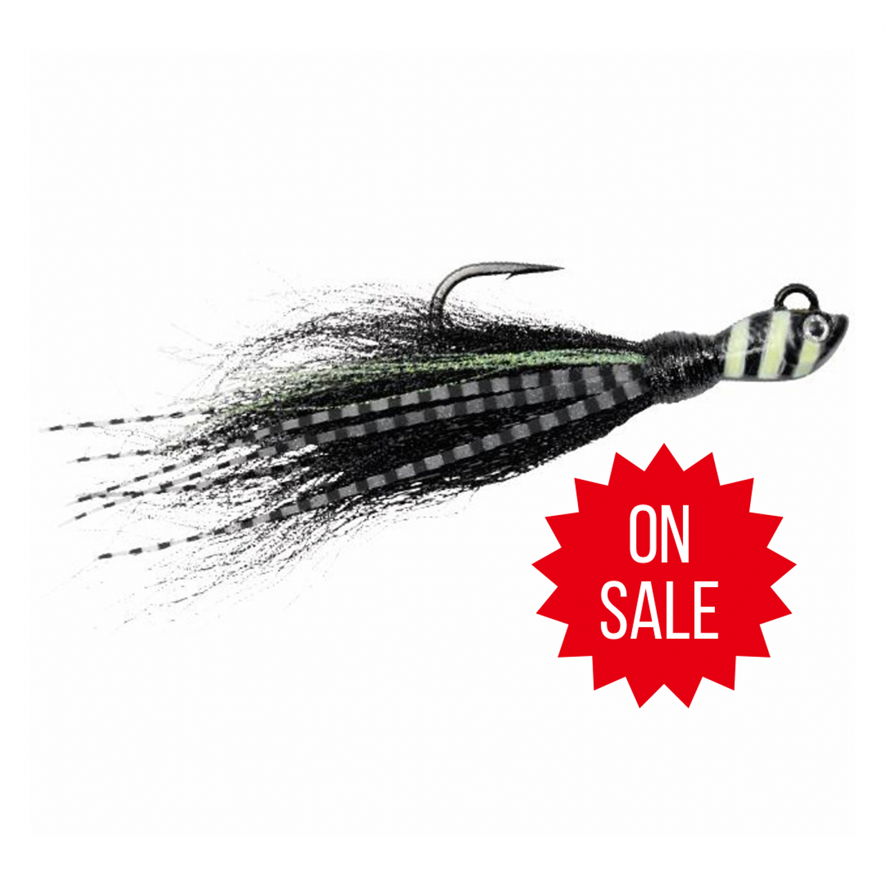 Spro Power Bucktail Jig Crazy Chartreuse / 2 oz